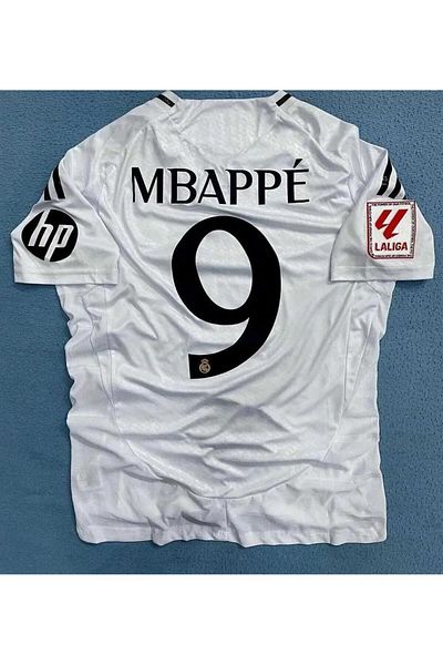 BARBITOS Mbappe Reall-Madrid 2024/25 New Season White Adult Jersey Asf11