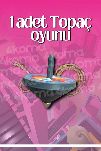 4koma Squid Game Favorite Games Play Set 3Pcs Game Metal Tipped Spinning Top / Ddakji / Jegichagi
