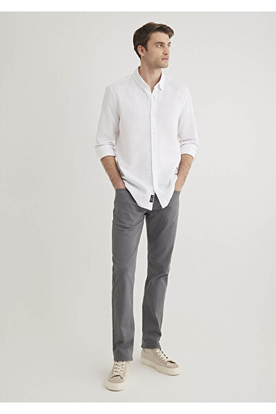 Mavi Cămașă albă pentru bărbați 020579 -25705