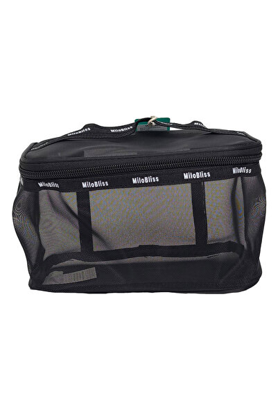 YOYOSO Siyah File Organizer, Makyaj Çantası