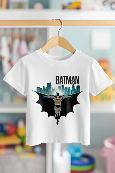 BookOrBook Tricou pentru copii Batman GothamCity bumbac 100% de calitate prem...
