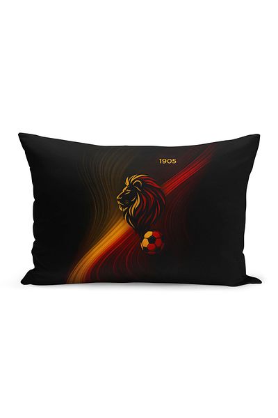Bertille Home Copil Bebeluș Galben Roșu Fan Fotbal Seria Husă de pernă (Husă de pernă)