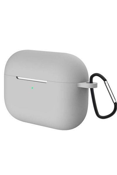 REDz Accessories Silicone Case, For Apple Airpods Pro, Gray