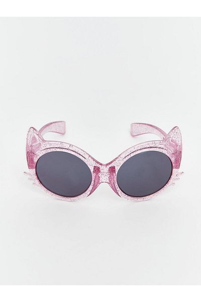 LC Waikiki Pink Colored Glass Girls Sunglasses (S5)
