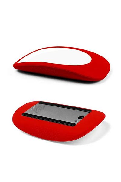 REDz Accessories Husă pentru Apple Magic Mouse, silicon, roșie