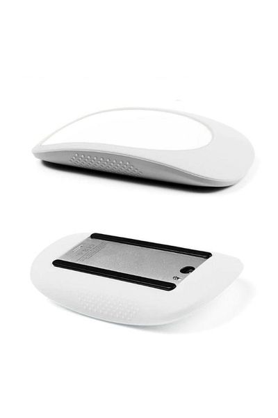 REDz Accessories Case for Apple Magic Mouse, Silicone, White