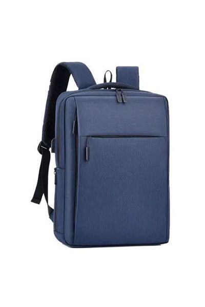 REDz Accessories Laptop Backpack, USB Charging Port, Multifunctional, Compatible 16.1", Textile, Navy Blue