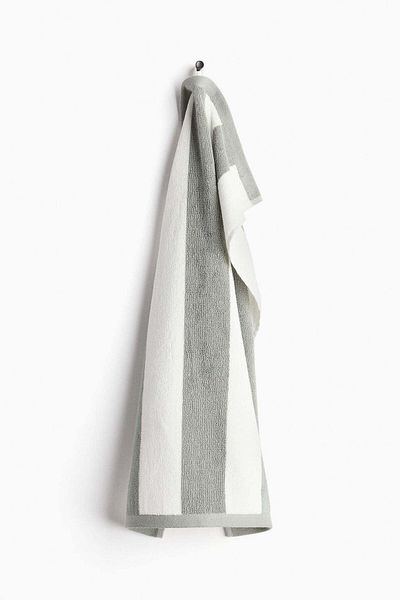 H&M Striped hand towel