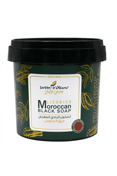 Jardin D Oleane الصابون البلدي المغربي بـ عرق السوس من جاردن اوليان 500 جرام