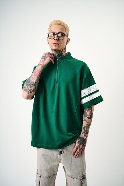 Respire Ανδρικό μπλουζάκι 84 Zone Printed Oversize Nefti