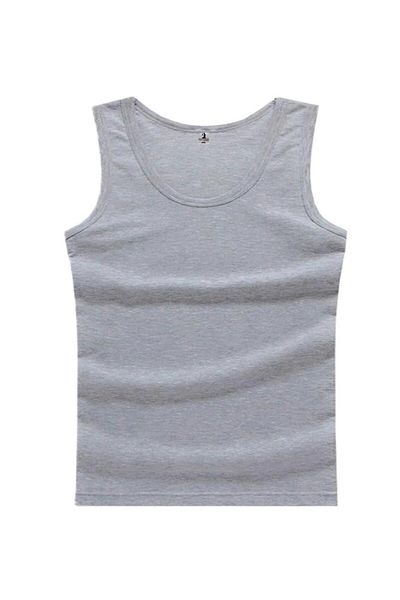tambattal 5 Pcs Plus Size Cotton Classic Tank Top (Large Wide Fit)