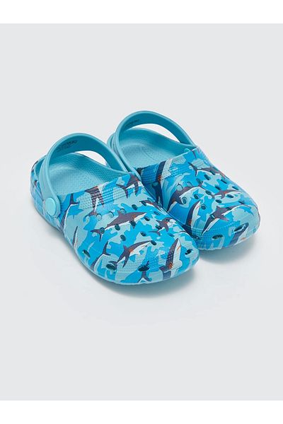 LC Waikiki Αγορικά πέδιλα παραλίας LCW STEPS Blue Printed