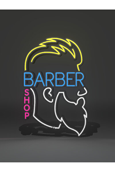 KAMER LED IŞIKLI BERBER KUAFÖR