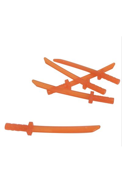 LEGO Custom Akseusar Minifigure Weapon Ninjago Ninja Sword Katana 2 Pieces
