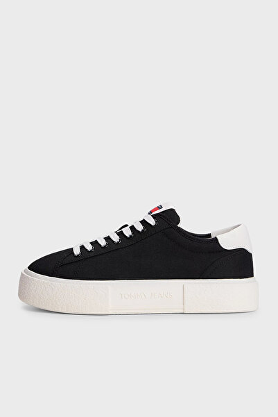 Tommy Jeans Plartform Canvas Sneaker Ayakkabı AYAKKABI EN0EN02792 BDS