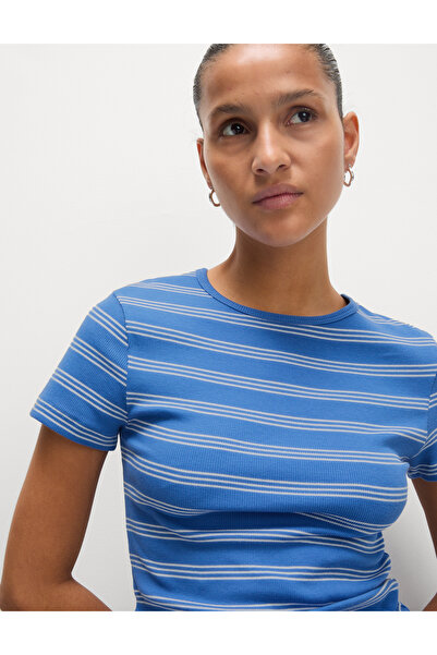 Marks & Spencer Geometrik Desenli Uzun Kollu Bluz