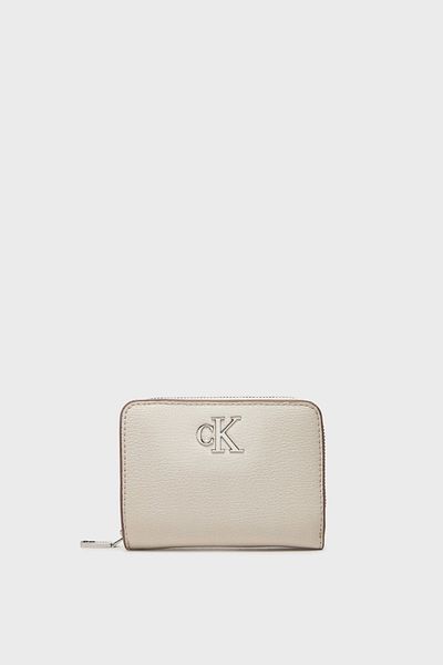 Calvin Klein Zipper Wallet with Logo Lv04K1009Gwgy Wallet Lv04K1009G Wgy