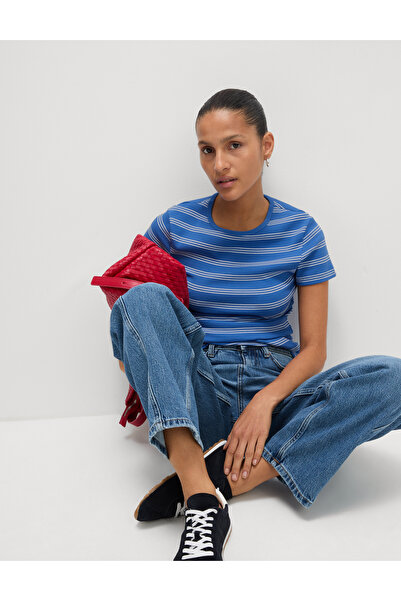 Marks & Spencer Geometrik Desenli Uzun Kollu Bluz