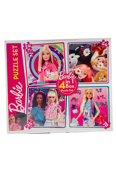 Diytoy KIZ PUZZLE SET 4İN1 BOX 70 PARÇA 3+