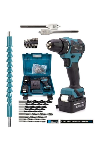 Genel Markalar Setli Kömürsüz Akülü Vidalama Matkap Metal Sanzuman