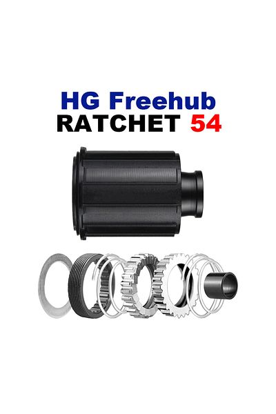 WALGUN Ratchet 54T-HG Bike HG XD Micro Spline MTB Road Freehub Kit Ratchet Exp Ratchet System 11 12 Speed F