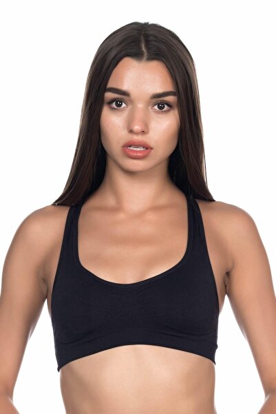 Beruflic Black Mi Angel 4025 Padded Sports Bustier