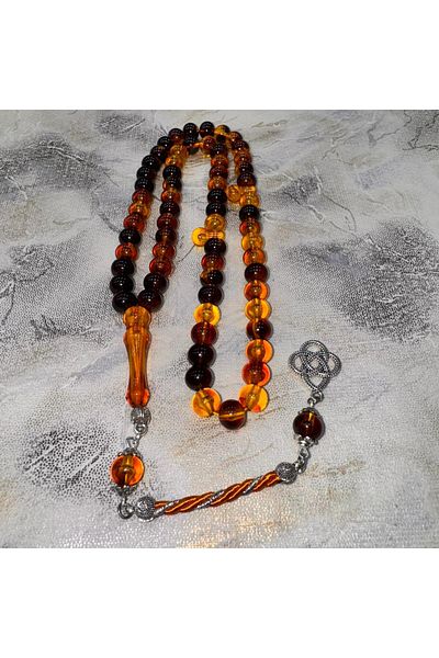 Generic A distinctive rosary similar to amber