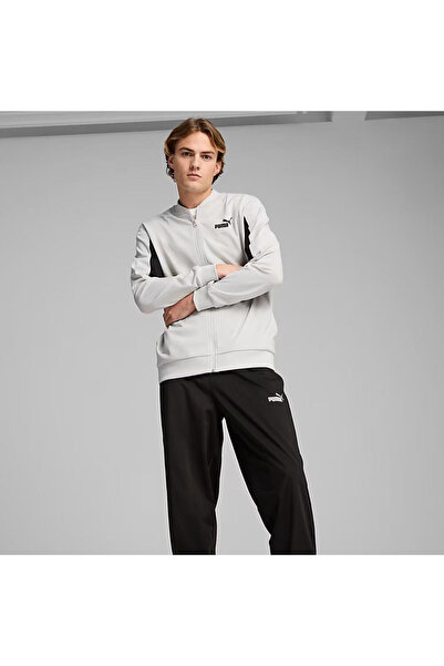 Puma Poly Baseball-INSPIRED Gri Erkek Eşofman Takımı 684851-61