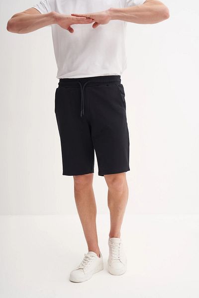 Cazador Ανδρικό πλεκτό σορτς βερμούδα Navy Blue Jazz 6082 25yceeo06082-420