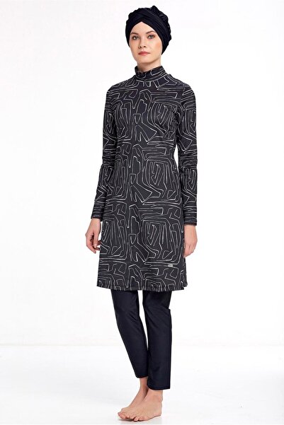 Alvina PATTERNED LYCRAL TESETURY SWIMSUIT 4304