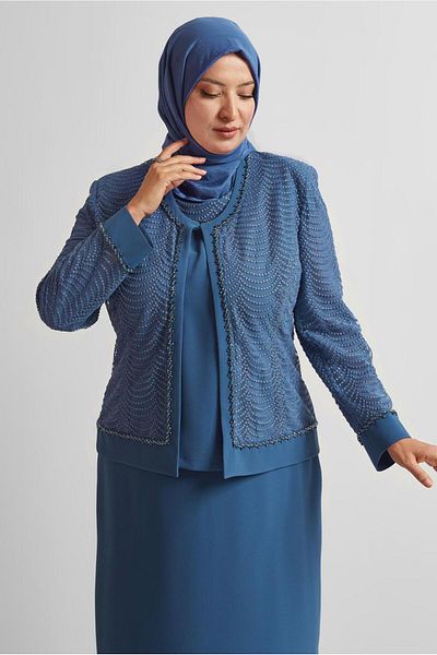 Alvina Plus Size Triple Skirt Suit 30525