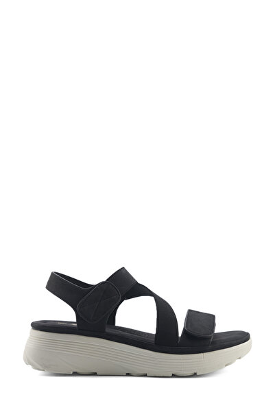 Polaris 325618.Z 5FX Siyah Kadın Spor Sandalet