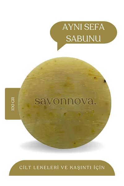 Kozmetigo Natural Calendula Soap, Supporting Renewing Soap for Skin 100GR
