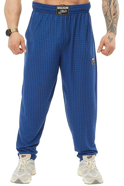 BGSM Men's Loose Fit Sweatpants Petite Square Body Pants PNT1389