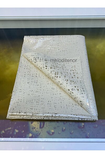 TNR Transparent Overlay Yarn Pattern Liquid-Proof Straw Luxury Ovc Oilcloth Tablecloth