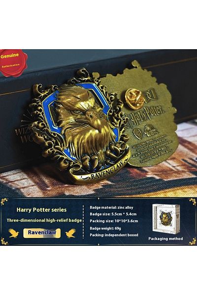 Choice De01-08-0038 Fridge Magnet, Harryypotter House Creative 3d Magnet Three-dimensional Badge, Magic Hog