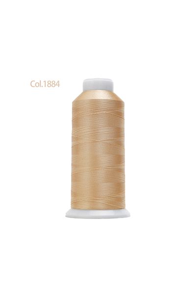 Choice 1884 Deep Ecru 40 Weight 120D/2 Polyester Embroidery Thread 4000 Meter Brother Singer Household Indu