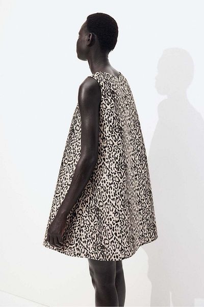 H&M Jacquard-weave shift dress