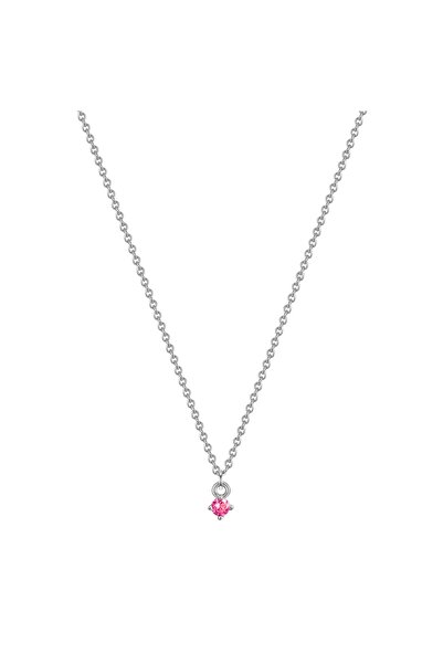 Glanzstücke München Silberhalskette Kette mit Anhänger Sterling Silber Turmal...