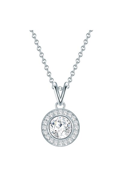 Rafaela Donata Silberhalskette Kette mit Anhänger Sterling Silber Zirkonia weiß