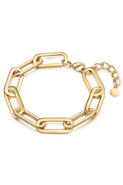 Lulu & Jane Modeschmuckarmband Armband gelbgold