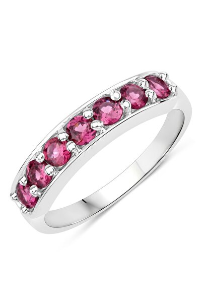 Rafaela Donata Edelsteinring Ring Sterling Silber Rhodolith rosa-rot