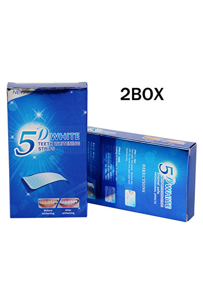 Choice 5D 14 زوجًا و28 ملصقًا، ملصقات تبييض الأسنان 5D 7/14 زوجًا من شرائط تبييض الجل لإزالة البقع عن طريق الفم