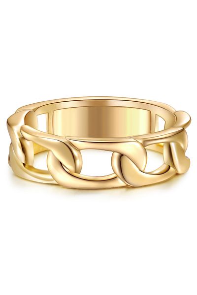 YOKOAMİİ Modeschmuckring Ring gelbgold