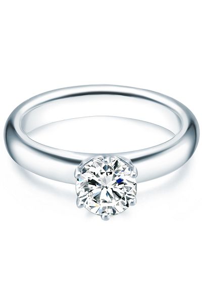 Trilani Silberring Ring Sterling Silber Zirkonia Weiß