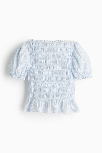 H&M Smocked blouse