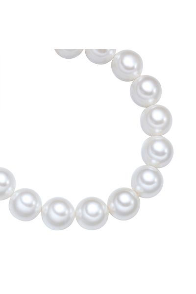 YOKOAMİİ Perlenarmband Armband Muschelkernperle Weiß