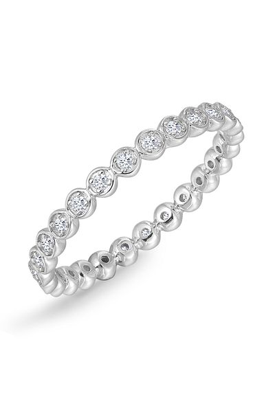 Trilani Silberring Ring Sterling Silber Zirkonia weiß
