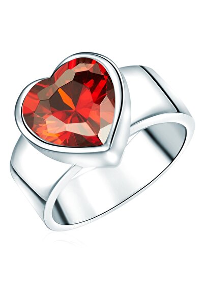 Rafaela Donata Silberring Ring Sterling Silber Zirkonia rot