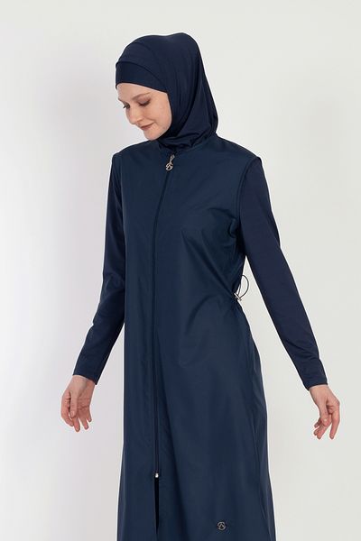 InStyle 6045A Model Tmavě navy modré hidžábové plavky
